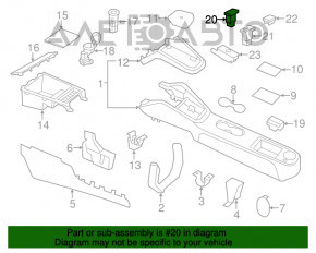 Butonul Start/Stop VW Jetta 11-18 SUA