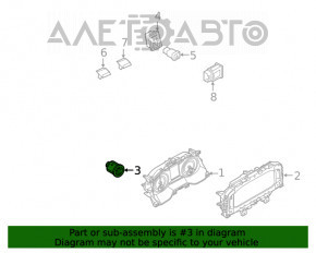 Controlul farurilor VW Jetta 19- cu PTF