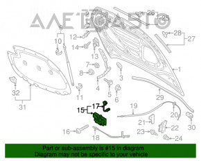 Capota de la VW Golf 15-