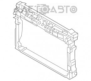 Televizorul panoului radiatorului VW Golf 15- nou OEM original