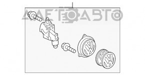 Mânerul ușii portbagajului VW Golf 15- cu emblema