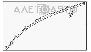 Perna de aerbag lateral dreapta pentru VW Golf 15- 5d