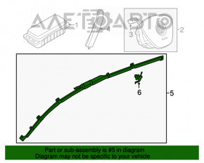 Perna de aerbag lateral dreapta pentru VW Golf 15- 5d