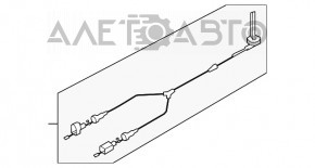 Senzor ABS față stânga VW Tiguan 09-17