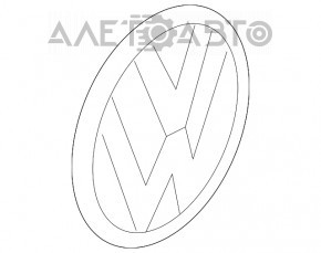 Emblema "VW" spatele VW Tiguan 18-