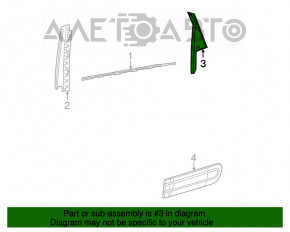 Capac usa laterala spate stanga Fiat 500L 14- spate