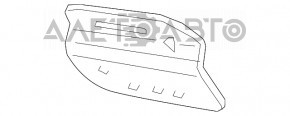 Corpul capacului rezervorului de combustibil VW Tiguan 18- complet asamblat