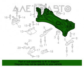 Bara de protecție față VW Golf 15-