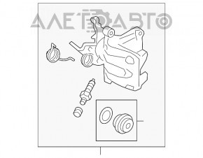 Suport spate dreapta VW Passat b8 16-19 SUA