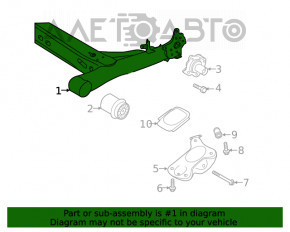 Bara spate VW Jetta 19-