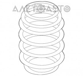 Arc spate dreapta VW Golf 15-