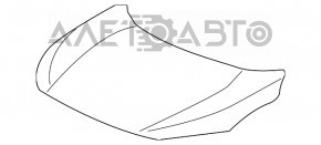 Capota goală Honda Civic X FC 16-21 nouă originală OEM