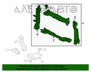 Televizor panou radiator Honda HR-V 16-22