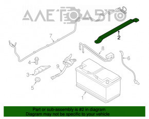 Suport baterie BMW 3 F30 12-18