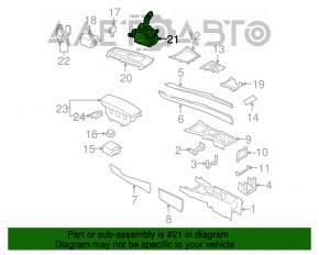 Schimbătorul de viteză pentru BMW X5 X6 E70 E71 07-13