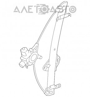 Стеклоподъемник с мотором передний левый Subaru Outback 10-14
