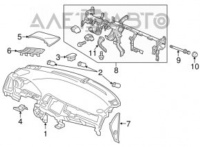 Труба подторпедная усиление Honda HR-V 16-22