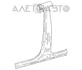 Bara caroserie centrală stânga Toyota Camry v70 18-