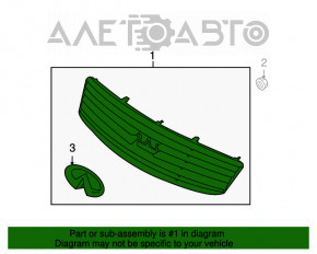 Решетка радиатора grill Infiniti G35 4d 06-09