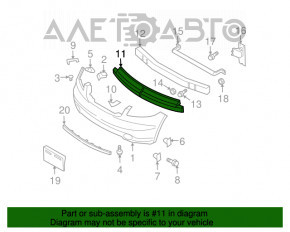 Absorbantul de bara fata pentru Infiniti FX35 FX45 03-08