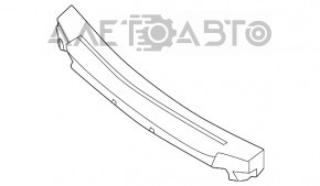 Absorbantul de bara fata pentru Nissan Pathfinder 13-16, nou, original OEM.