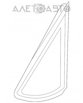 Geamul surd din față dreapta Toyota Prius 2004-2009