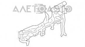 Механизм ручки двери задней левой Subaru XV Crosstrek 13-17