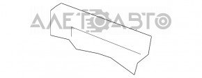 Suport bara fata pe aripa dreapta Nissan Murano z52 15 - nou original OEM