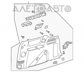 Capacul spate dreapta Toyota Sienna 04-10