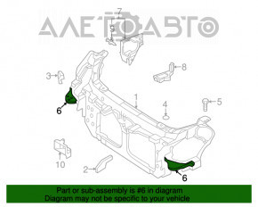 Radiator de răcire apă Mercedes W164 ML X164 GL W251 R M272 M273 nou, neoriginal.