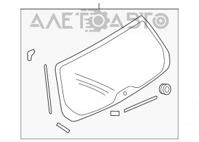 Geam spate portbagaj Subaru Forester 14-18 SJ