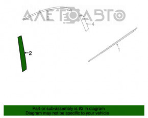 Capac usa laterala spate stanga fata Subaru Impreza 5d 17-