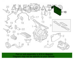 Evaporator Mini Cooper Clubman R55 07-14