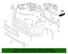 Suport bara fata stanga superioara Mitsubishi Eclipse Cross 18- OEM nou original