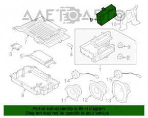 Amplificator Mini Cooper Clubman R55 07-14