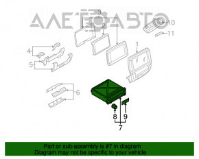 Player DVD BMW X5 E70 07-13