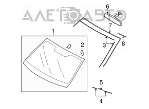 Parbriz Subaru Outback 10-14 SUA