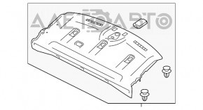 Полка задняя Subaru Impreza 17- GK