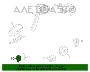 Senzor airbag frontal stânga pentru BMW X5 X6 E70 E71 07-13