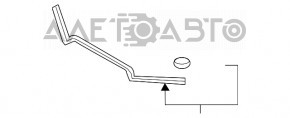 Garnitura capotei Nissan Leaf 13-17