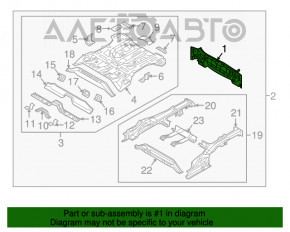 Panoul din spate Hyundai Tucson 16-18, set de 4 piese, albastru.