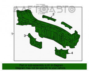 Panoul din spate al modelului Honda CRV 17-22, grafit