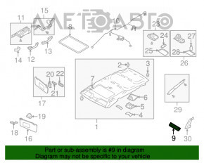 Conducta de aer stânga Subaru b9 Tribeca