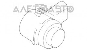 Senzor parcare exterior fata BMW X5 F15 14-18 PMA nou original OEM