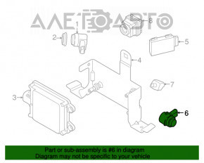 Парктроник передний наружный BMW X5 F15 14-18 PMA