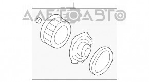 Мотор вентилятор печки Mazda3 03-08 новый TYC Тайвань