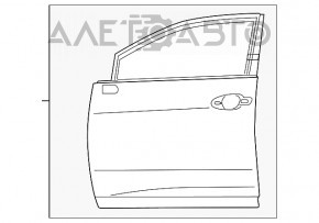 Дверь в сборе передняя левая Lexus RX350 RX450h 10-15