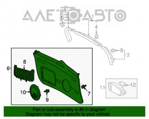 Capacul portbagajului Toyota Rav4 06-12