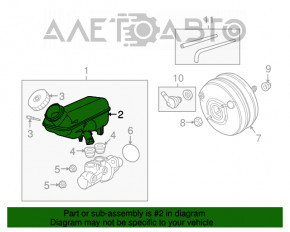 Rezervorul de combustibil pentru Dodge Grand Caravan 11-20