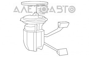 Pompă de combustibil pentru Chrysler 200 11-14 2.4 fără PZEV
